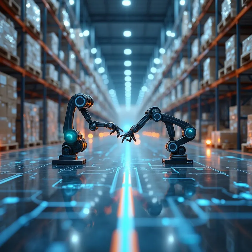 Optimización logística con IA en una empresa global